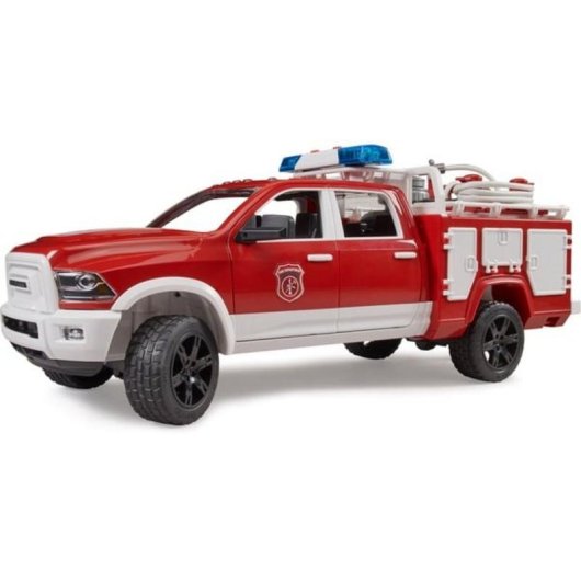 Feuerwehr-LKW BRUDER RAM 2500 mit Licht und Sound 1:16