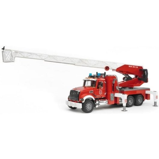 Véhicule de jouet BRUDER 02821 Échelle 1:16 Rouge et Blanc