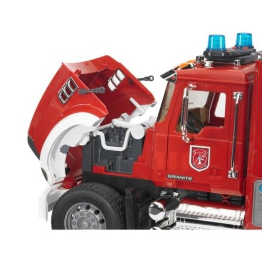 Véhicule de jouet BRUDER 02821 Échelle 1:16 Rouge et Blanc