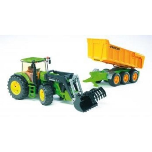 Accesorio de Modelo a Escala BRUDER 02212 Automóvil de Construcción Verde y Amarillo