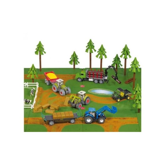 Escenario Siku Dirt tracks and forest pour véhicules de jouet