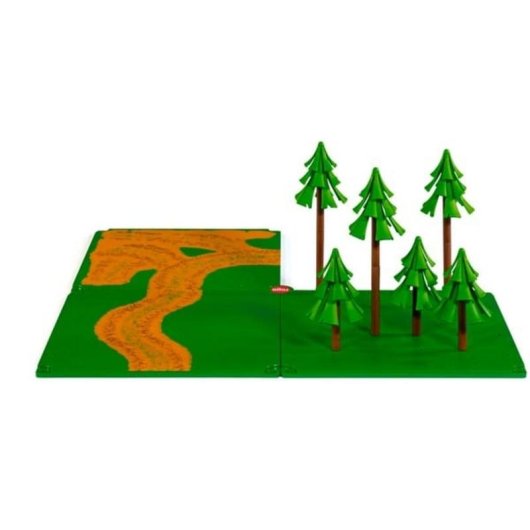 Escenario Siku Dirt tracks and forest pour véhicules de jouet