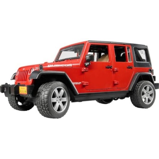 Maßstab Modell Geländewagen BRUDER Jeep Wrangler Unlimited Rubicon 1:16