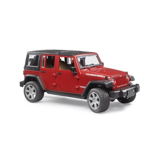 Maßstab Modell Geländewagen BRUDER Jeep Wrangler Unlimited Rubicon 1:16