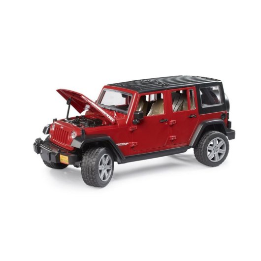 Maßstab Modell Geländewagen BRUDER Jeep Wrangler Unlimited Rubicon 1:16