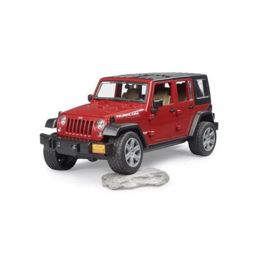 Maßstab Modell Geländewagen BRUDER Jeep Wrangler Unlimited Rubicon 1:16
