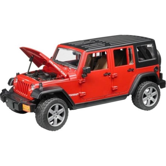 Maßstab Modell Geländewagen BRUDER Jeep Wrangler Unlimited Rubicon 1:16