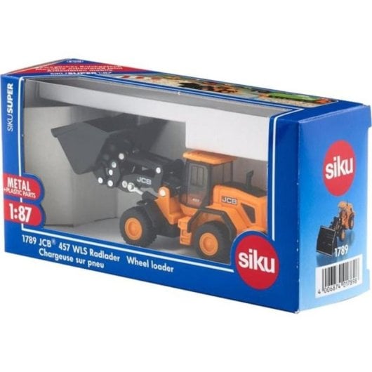 Modelo a escala Siku JCB 457 WLS Pala cargadora 1:87 Previamente montado