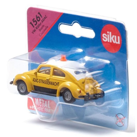 Modèle réduit Siku VW Beetle ADAC voiture classique pré-assemblé