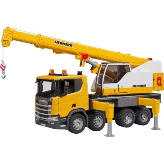 Camión grúa BRUDER 03571 Escala 1:16 con Sonido e Iluminación