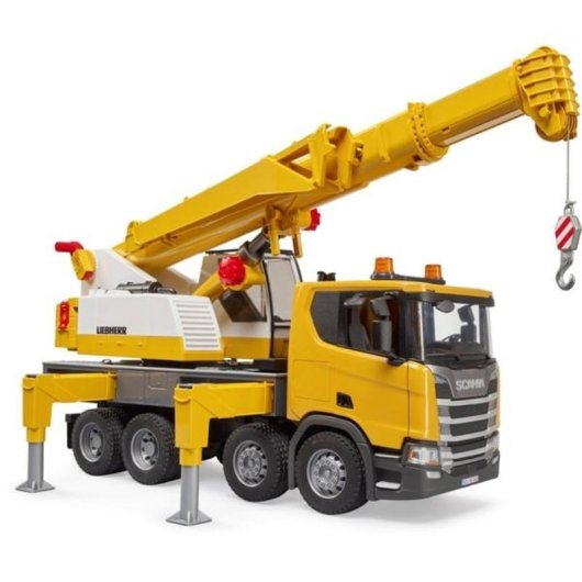 Camión grúa BRUDER 03571 Escala 1:16 con Sonido e Iluminación