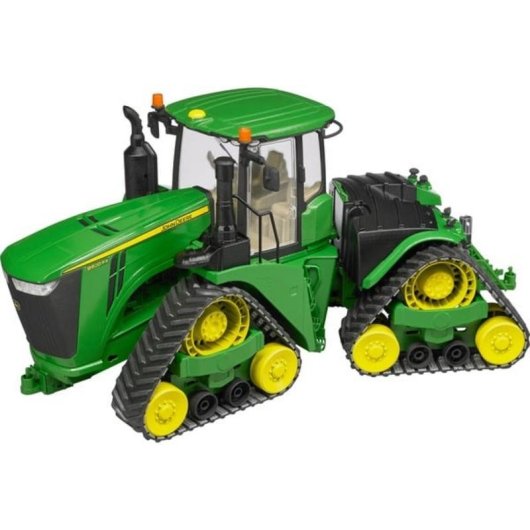 Tractor BRUDER John Deere 9620RX modelo a escala 1:16 ABS verde