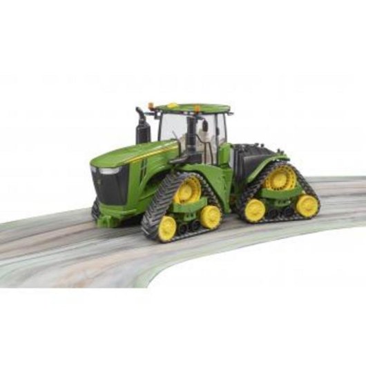 Tractor BRUDER John Deere 9620RX modelo a escala 1:16 ABS verde