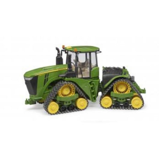 Tractor BRUDER John Deere 9620RX modelo a escala 1:16 ABS verde