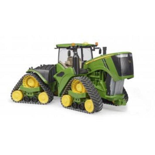 Tractor BRUDER John Deere 9620RX modelo a escala 1:16 ABS verde