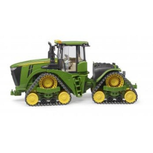 Tractor BRUDER John Deere 9620RX modelo a escala 1:16 ABS verde