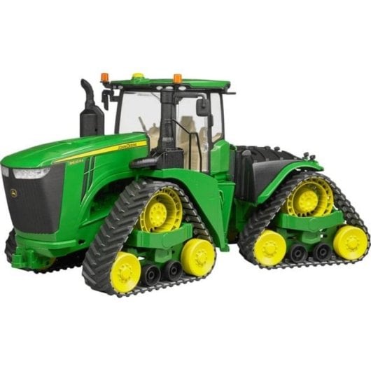 Tractor BRUDER John Deere 9620RX modelo a escala 1:16 ABS verde