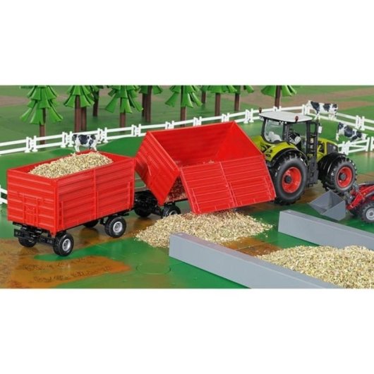 Tráiler Siku 2898 Modelo a Escala 1:32 Previamente Montado