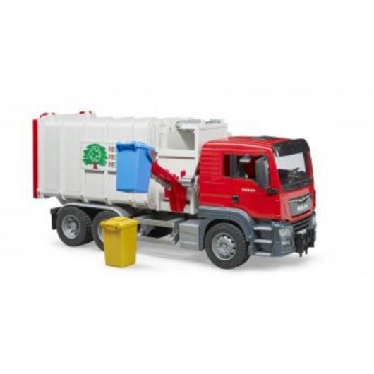 Müllwagen BRUDER 03761 im Maßstab 1:16