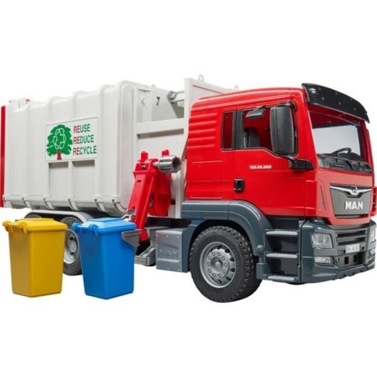 Müllwagen BRUDER 03761 im Maßstab 1:16