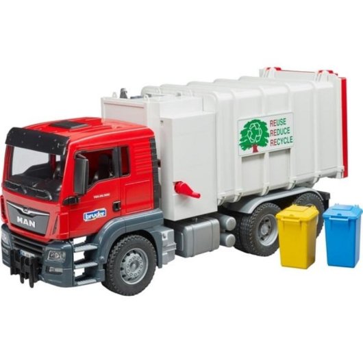 Müllwagen BRUDER 03761 im Maßstab 1:16