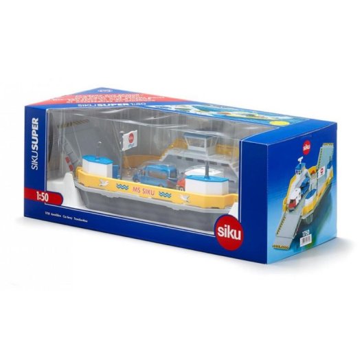 Coche de construcción Siku 1750 a escala 1:50 multicolor