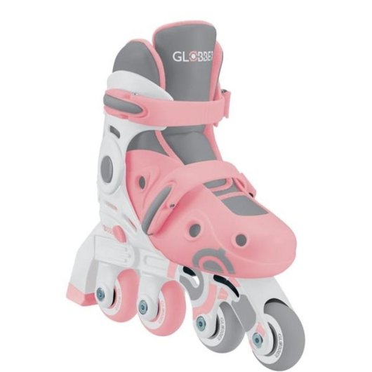 Patines en línea urbanos Globber 780-210 para niños, talla 26-29, rosa y blanco
