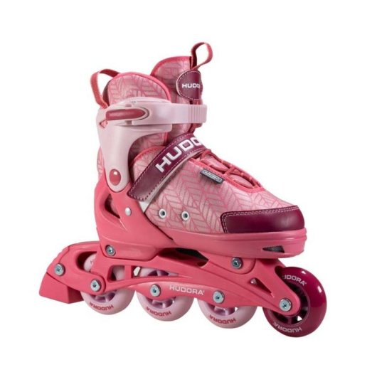 Patins en ligne HUDORA Mia 2.0 Enfants Rose Taille 33-36