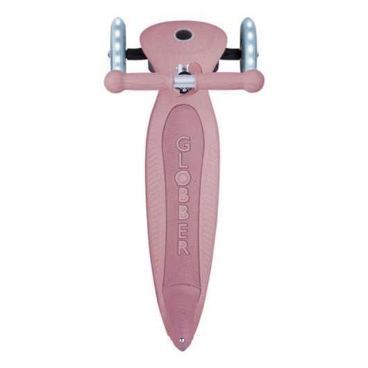 Patinete infantil Globber Junior plegable 3 ruedas luces Berry 50 kg