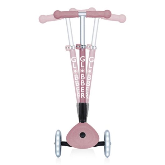 Patinete infantil Globber Junior plegable 3 ruedas luces Berry 50 kg