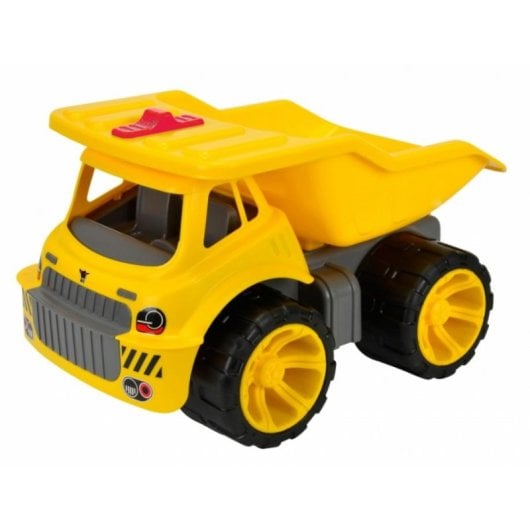 Veículo de brinquedo BIG amarelo/cinza para crianças pequenas