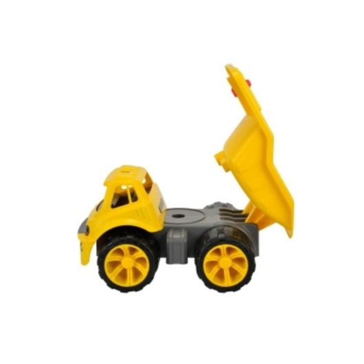 Veículo de brinquedo BIG amarelo/cinza para crianças pequenas