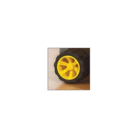 Veículo de brinquedo BIG amarelo/cinza para crianças pequenas