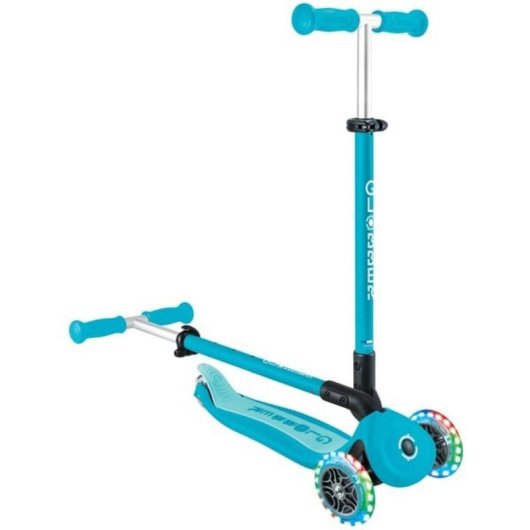 Patinete GLOBBER Go-Up Active Lights 360 3 en 1 Azul 4 ruedas 50 kg