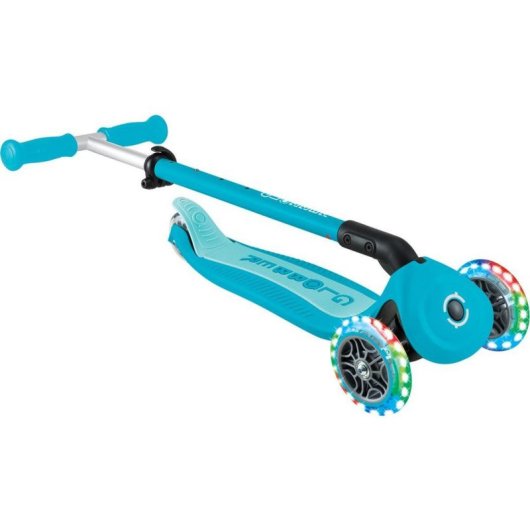 Patinete GLOBBER Go-Up Active Lights 360 3 en 1 Azul 4 ruedas 50 kg