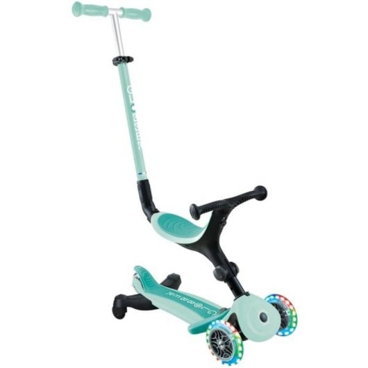 Patinete scooter Globber Go-Up Active Lights 3 en 1 3,9 kg Verde