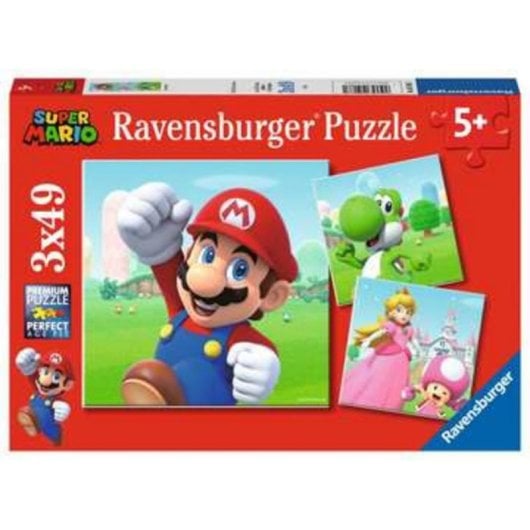 Puzzle Ravensburger Super Mario 49 Teile zum Ausmalen