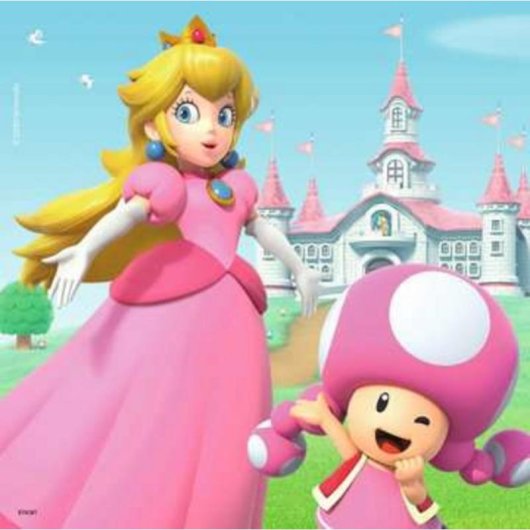 Puzzle Ravensburger Super Mario 49 Teile zum Ausmalen