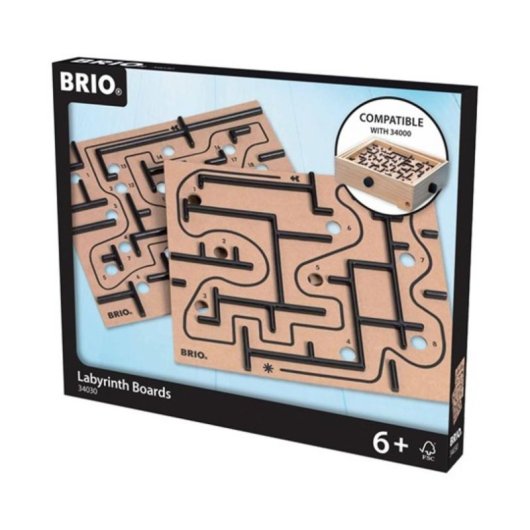 Tablier de jeu BRIO Labyrinth Boards Noir
