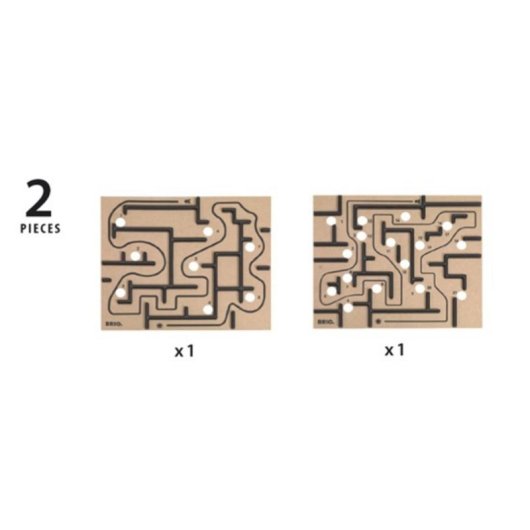 Tablier de jeu BRIO Labyrinth Boards Noir