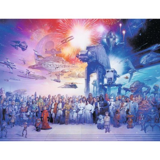 Puzzle Ravensburger Star Wars 2000 peças 980 x 750 mm