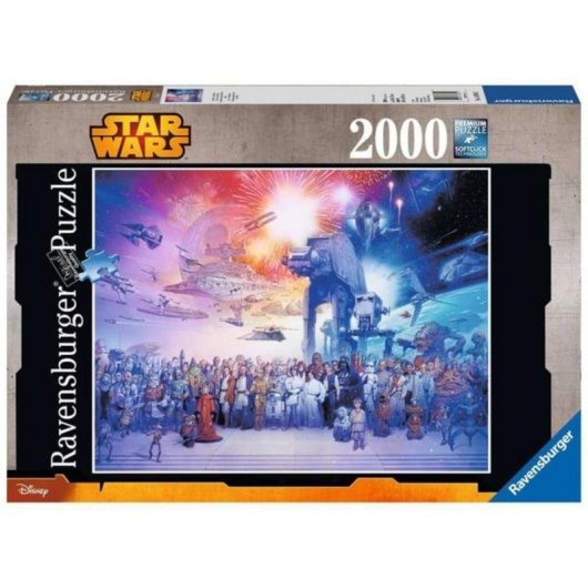 Puzzle Ravensburger Star Wars 2000 peças 980 x 750 mm