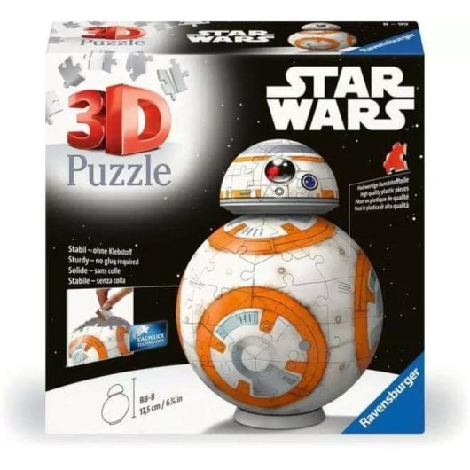 Puzzle 3D Ravensburger Star Wars BB-8 99 piezas