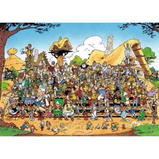 Puzzle Ravensburger 1000 piezas Asterix y Obelix
