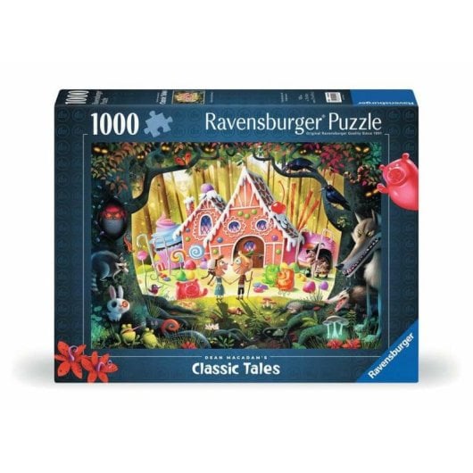 Puzzle Ravensburger 1000 pezzi Fata Hansel e Gretel Dean Macadam