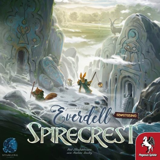 Expansión de Juego de Mesa Pegasus Everdell Spirecrest Viaje/Aventura