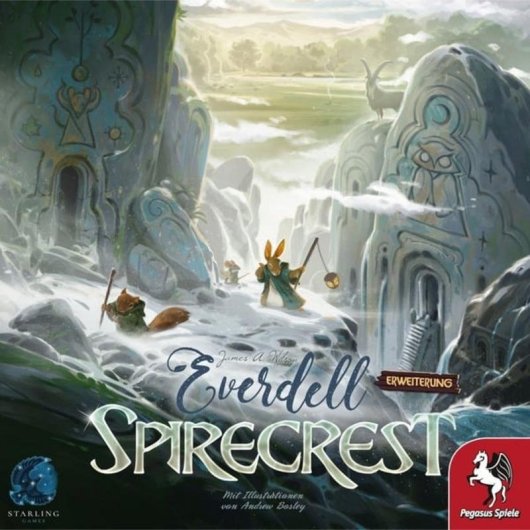 Expansión de Juego de Mesa Pegasus Everdell Spirecrest Viaje/Aventura
