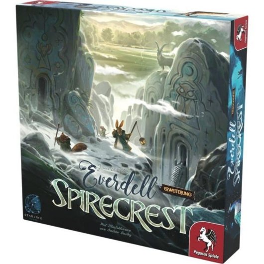 Expansión de Juego de Mesa Pegasus Everdell Spirecrest Viaje/Aventura
