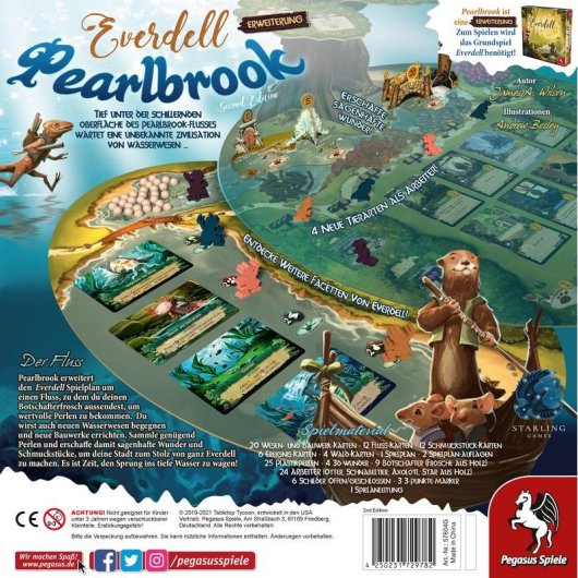 Expansión de juego de mesa Pegasus Everdell Pearlbrook 2.ª Edición
