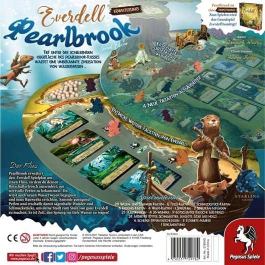 Expansión de juego de mesa Pegasus Everdell Pearlbrook 2.ª Edición